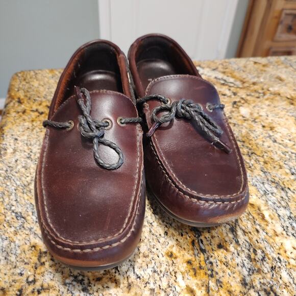Sperry Authentic Original Slip On Dark Brown Boat Shoe Men's Size 11M - Picture 9 of 12